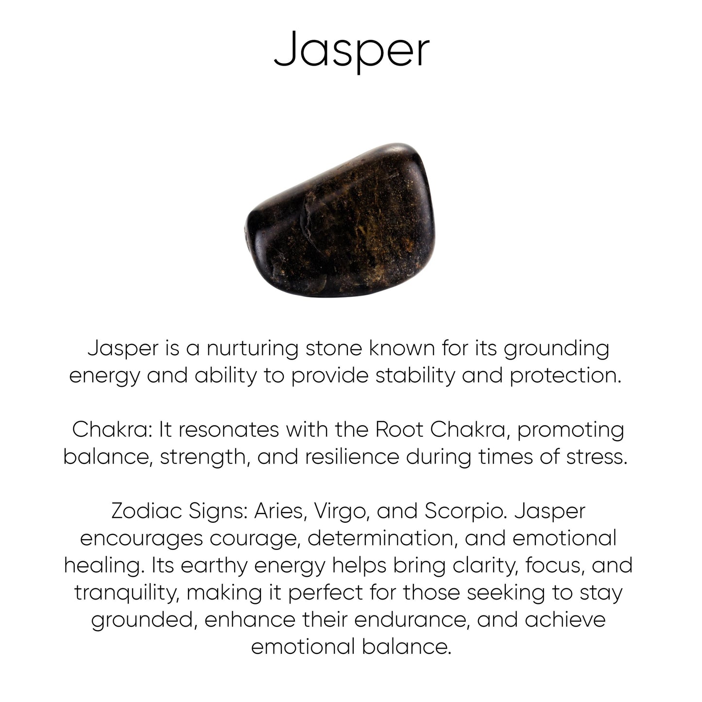 Men’s Gemstone Bracelet - Men's Grounding Jasper & Hematite Bracelet